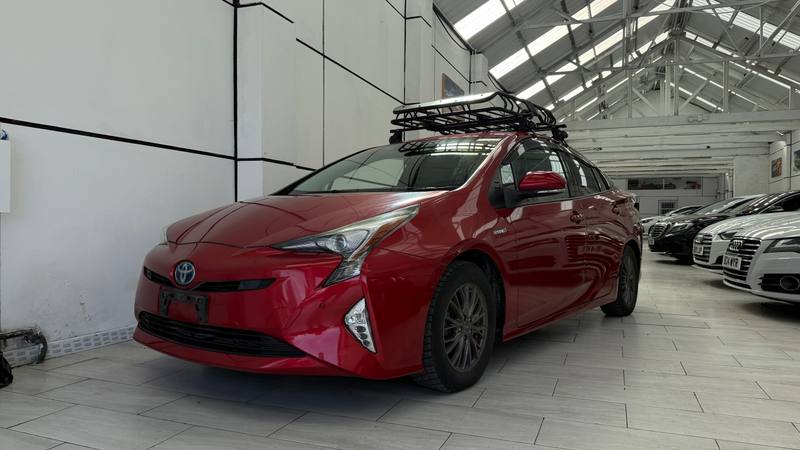 2018 Toyota PRIUS business edition in red, HDG Cars Rowley Regis